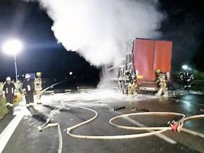 LKW-Brand A93 Regensburg