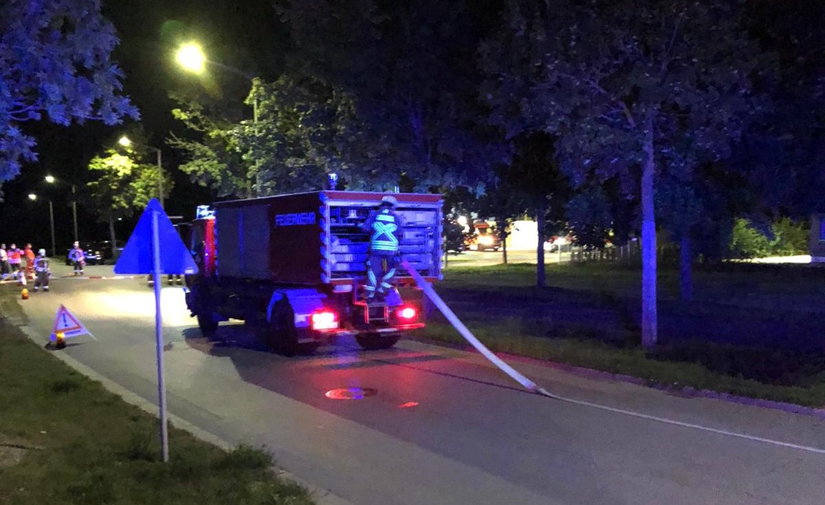 Die Leitung würde zügig verlegt.