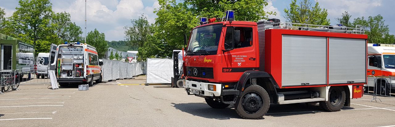 Beim Marathon im Einsatz