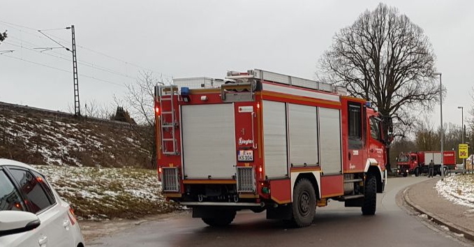 Einsatz des Löschzuges Winzer in Prüfening